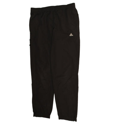 Adidas Men's Black M Track Pants Elastic Waist Quick Dry Activewear