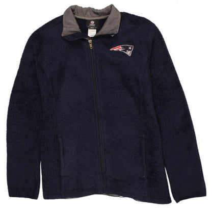 NFL Team Apparel Girls Blue Fleece Zip Jacket Size 14 Teens