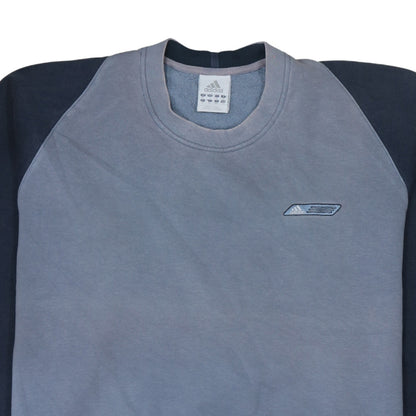 Adidas Men’s Blue XL Pullover Sweatshirt Crew Neck Sportswear