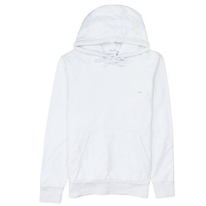 Calvin Klein Men's White Pullover Hoodie Size S