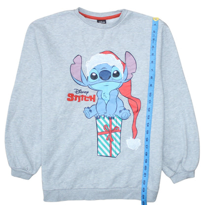 Disney at Primark Girls Grey Stitch Christmas Pullover Sweatshirt 12-13 Yrs