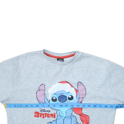 Disney at Primark Girls Grey Stitch Christmas Pullover Sweatshirt 12-13 Yrs