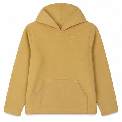 Gap Women Beige Pullover Hoodie Fleece Lined Size L