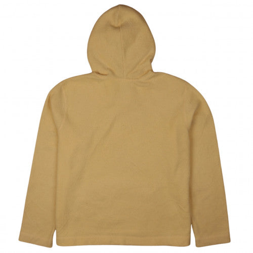 Gap Women Beige Pullover Hoodie Fleece Lined Size L