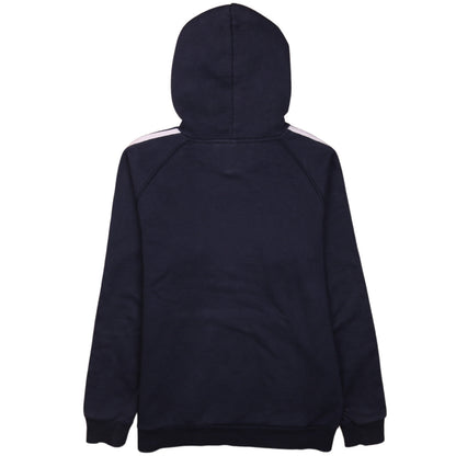 Adidas Boys Navy Blue Pullover Hoodie L Performance Essentials