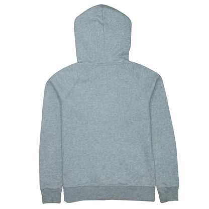 GAP Men's Grey Full Zip Hoodie Sweatshirt Size M Logo Fleece