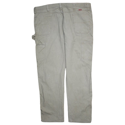 Wrangler Men's Beige Carpenter Workwear Trousers Size 44x32