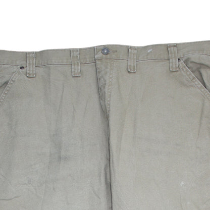 Wrangler Men's Beige Carpenter Workwear Trousers Size 44x32