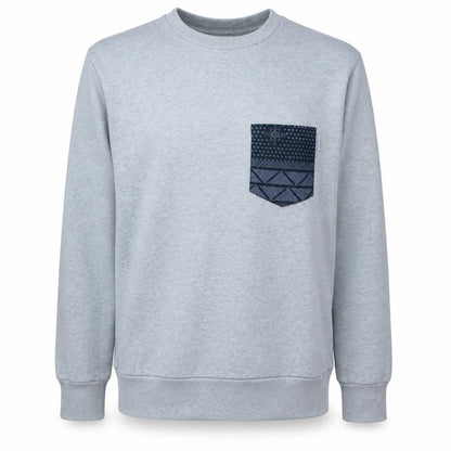 Carhartt Men's Grey Small Crew Neck Pullover Sweatshirt