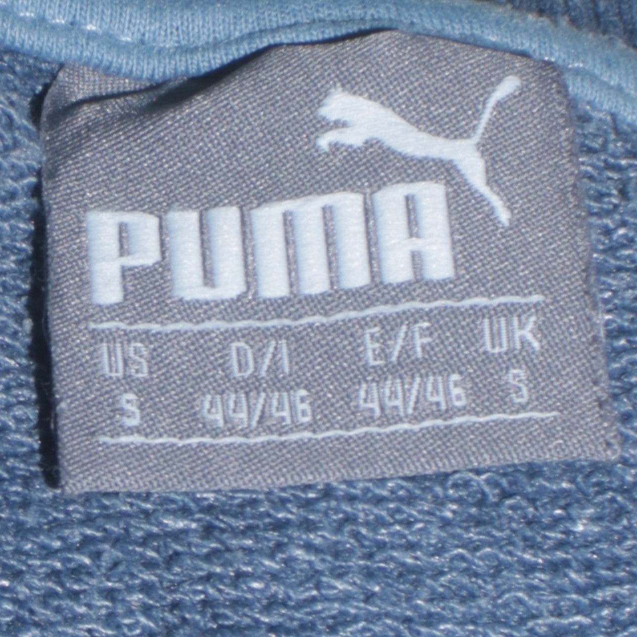 Puma Men's Blue Italia FIGC Sweatshirt Small Crew Neck Pullover