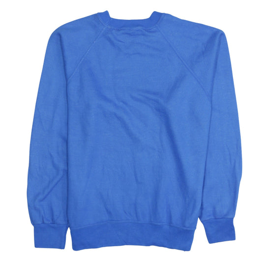Champion Men's Blue Logo Crew Neck Pullover Sweatshirt Size L
