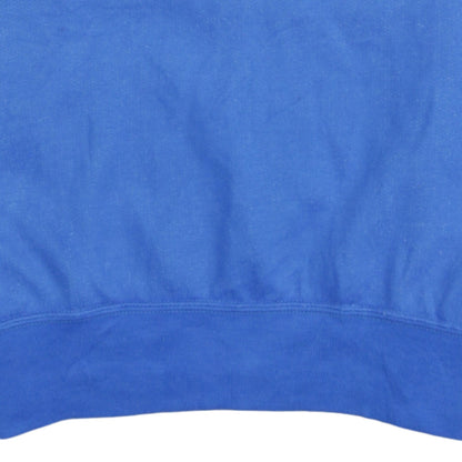 Champion Men's Blue Logo Crew Neck Pullover Sweatshirt Size L