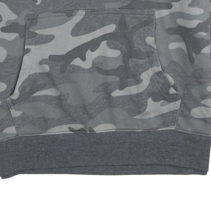 GAP Men's Grey Camouflage Pullover Hoodie Size M