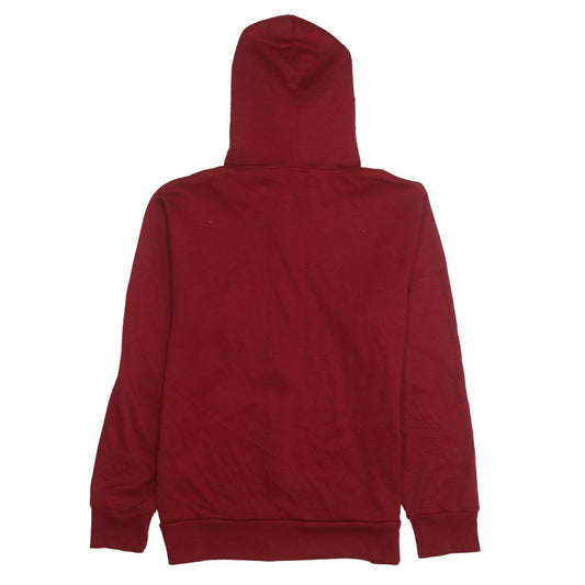 Lee Cooper Men's Red Full Zip Hoodie Size L Regular Fit