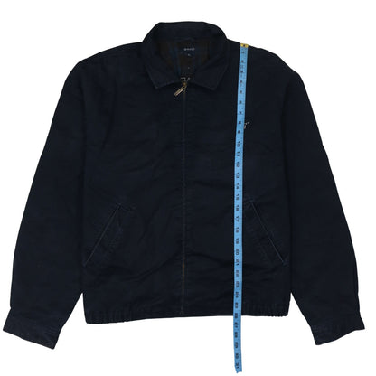 GANT Men's Blue Cotton Bomber Jacket XL Classic Full Zip
