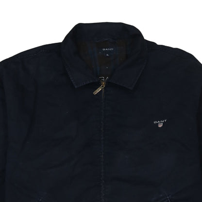 GANT Men's Blue Cotton Bomber Jacket XL Classic Full Zip