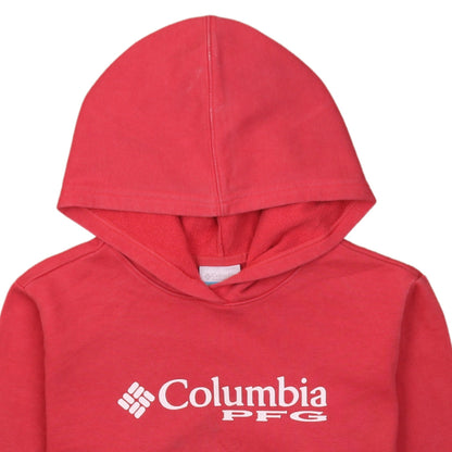 Columbia Men Red XL Pullover Hoodie Fleece Sportswear