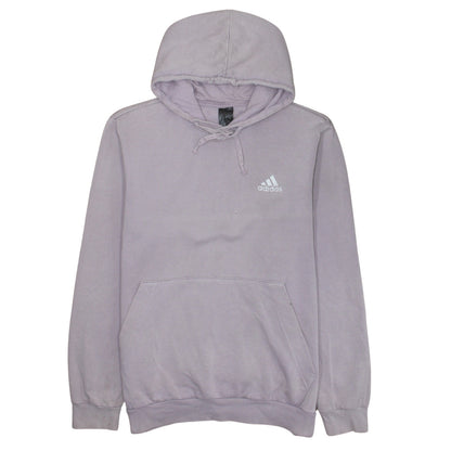 adidas Women’s Purple Pullover Hoodie Size L Fleece Casual Sportswear