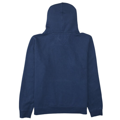 Tommy Jeans Men's Blue XL Pullover Hoodie Cotton Blend