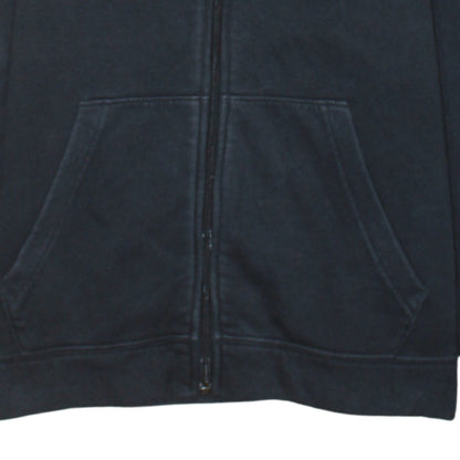 Nike Boys Black Full Zip Hoodie L 147-158cm Cotton Blend Casual