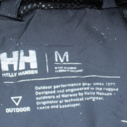 Helly Hansen Men's Black Waterproof Hooded Rain Jacket M