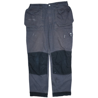 Dickies Men's Grey Eisenhower Cargo Work Trousers M 32in Waist