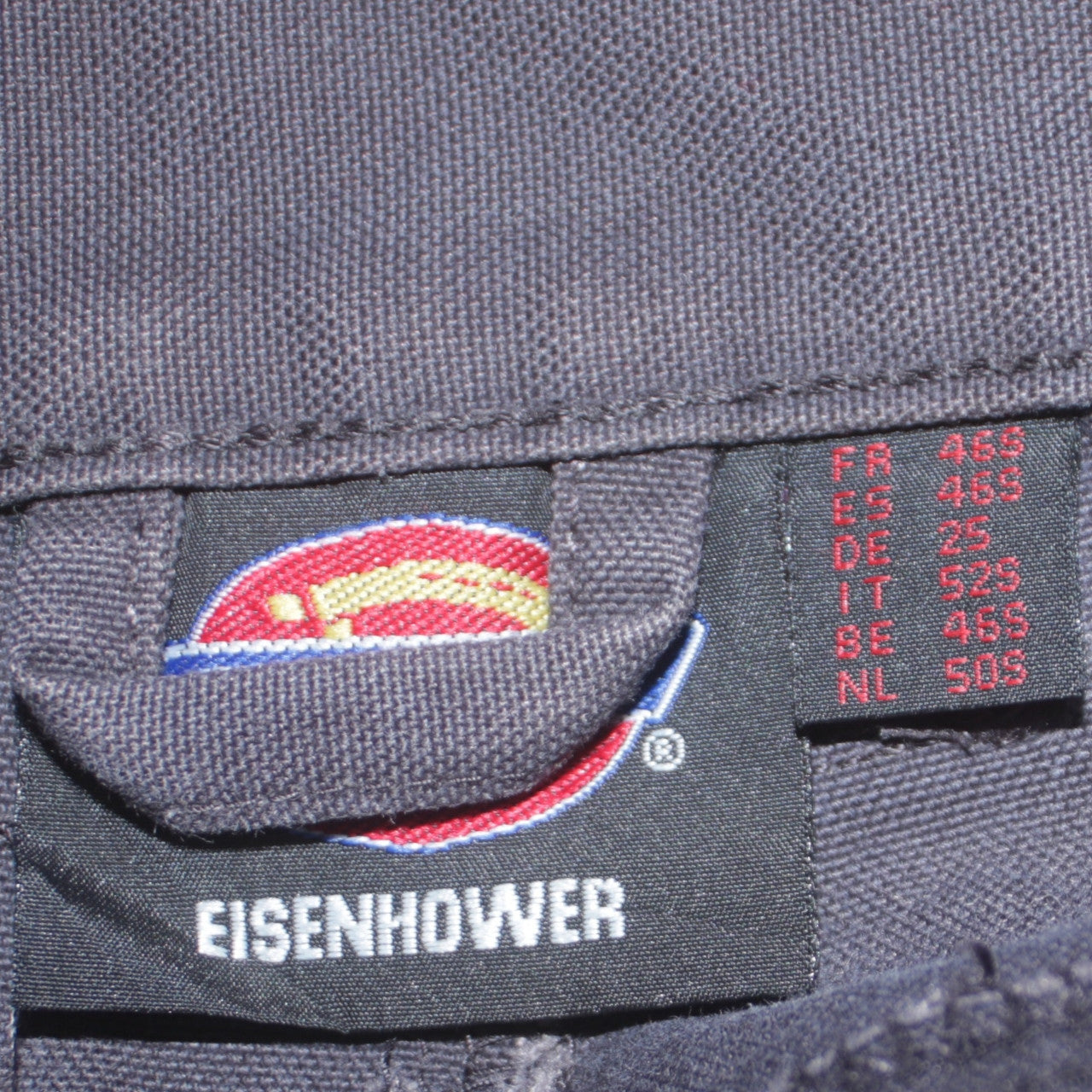 Dickies Men's Grey Eisenhower Cargo Work Trousers M 32in Waist