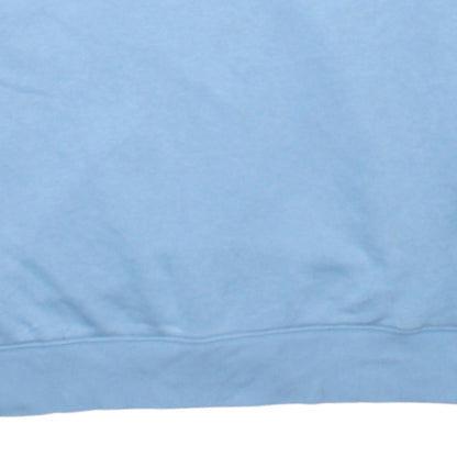 Adidas Women’s Blue Crew Neck Logo Pullover Sweatshirt Size 8