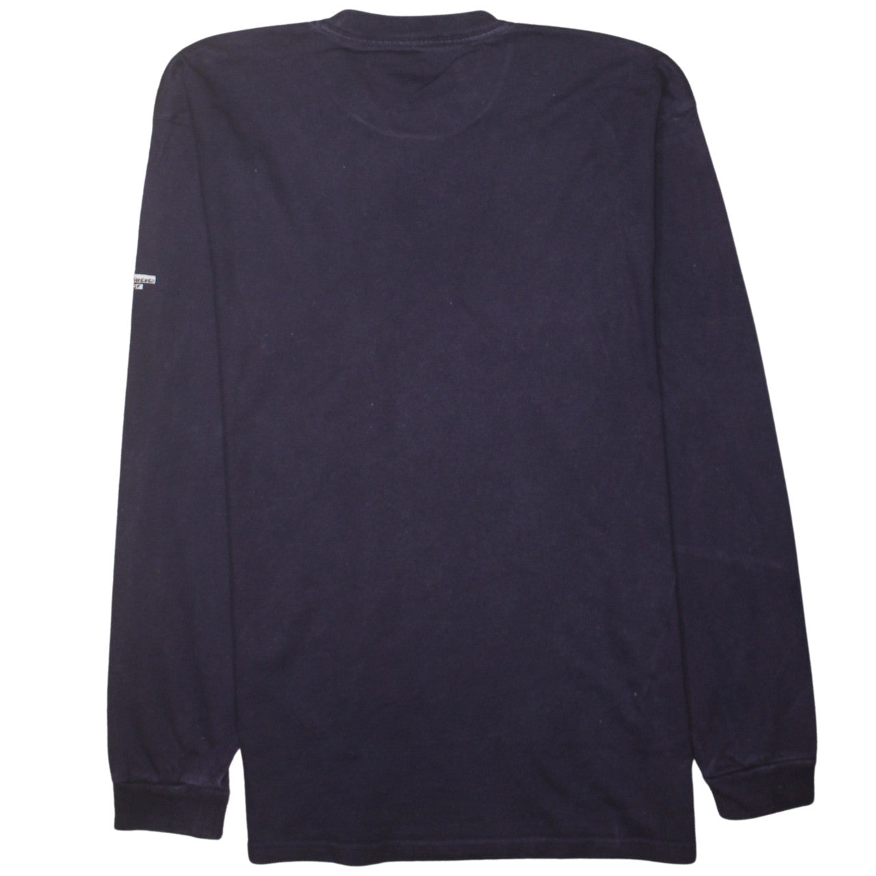 Carhartt Men's Blue Long Sleeve Graphic Cotton T-Shirt Size L