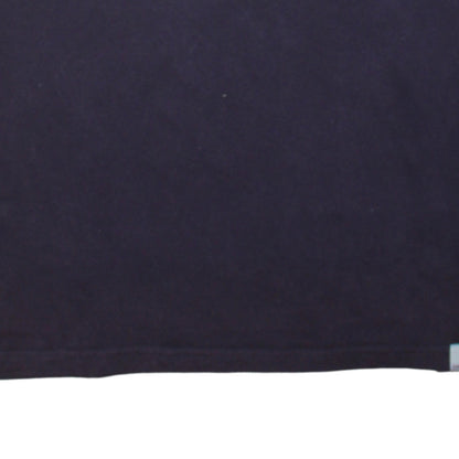 Carhartt Men's Blue Long Sleeve Graphic Cotton T-Shirt Size L