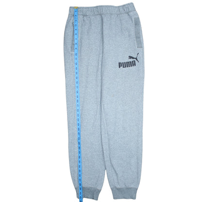 Puma Men's Grey M Jogger Sweatpants Elastic Waist Pockets