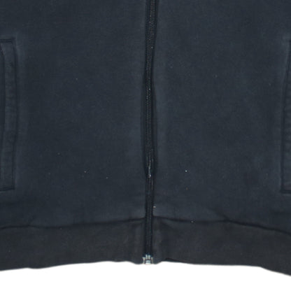 adidas Men's Black Full Zip Fleece Hoodie Size M