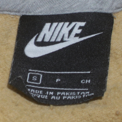 Nike Men's Beige Crew Neck Regular Fit Sweatshirt Size S