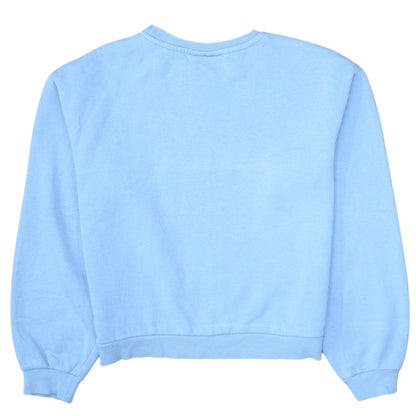 Disney Mickey Mouse Blue Sweatshirt Unisex Adults S Pullover