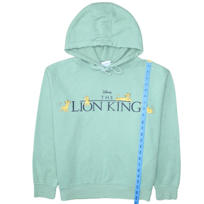 Disney Womens Green The Lion King Pullover Hoodie Size M 12/14
