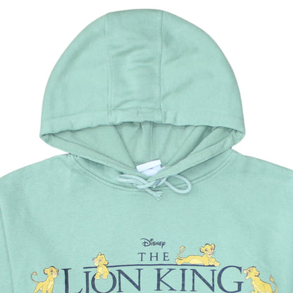 Disney Womens Green The Lion King Pullover Hoodie Size M 12/14