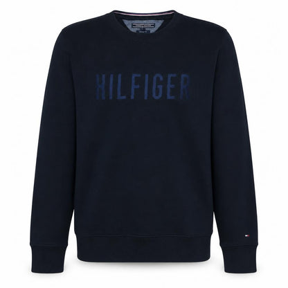 Tommy Hilfiger Men's Blue Vintage Fit Logo Sweatshirt L
