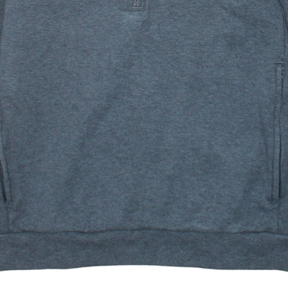 Adidas Boys Grey 13-14 Years 1/2 Zip Sweatshirt Hoodie
