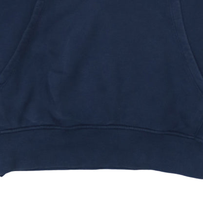 The North Face Men's Blue Pullover Hoodie Size S Outdoor Logo Sweatshirt