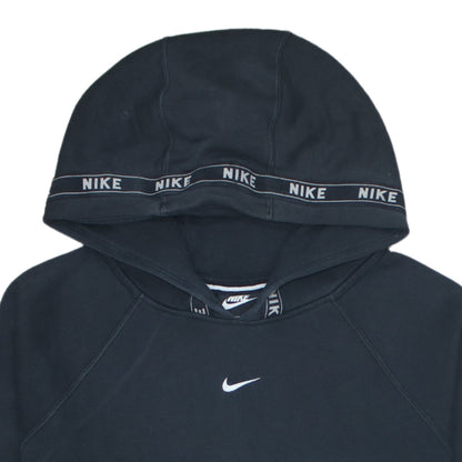 Nike Men's Black Pullover Hoodie M Logo Sportswear Fleece