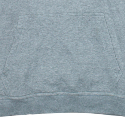 Nike Men's Grey XL Pullover Hoodie with Black Logo