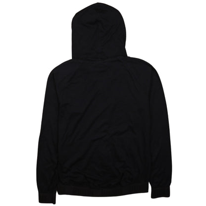 Puma Women's Black Full Zip Hoodie Size 10 Hooded Sweatshirt