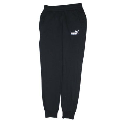 Puma Men’s Black Jogger Sweatpants Size S Elastic Waist