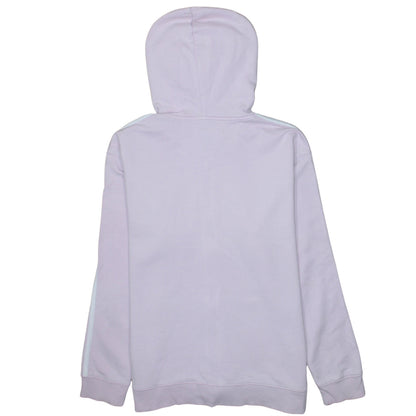 Adidas Women Pink Full Zip Hoodie Sweatshirt Size L Classic Fit