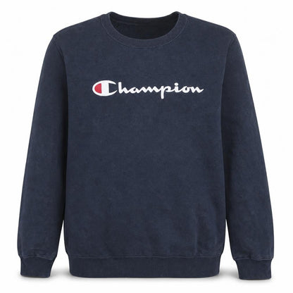 Champion Men's Blue Large Pullover Logo Sweatshirt