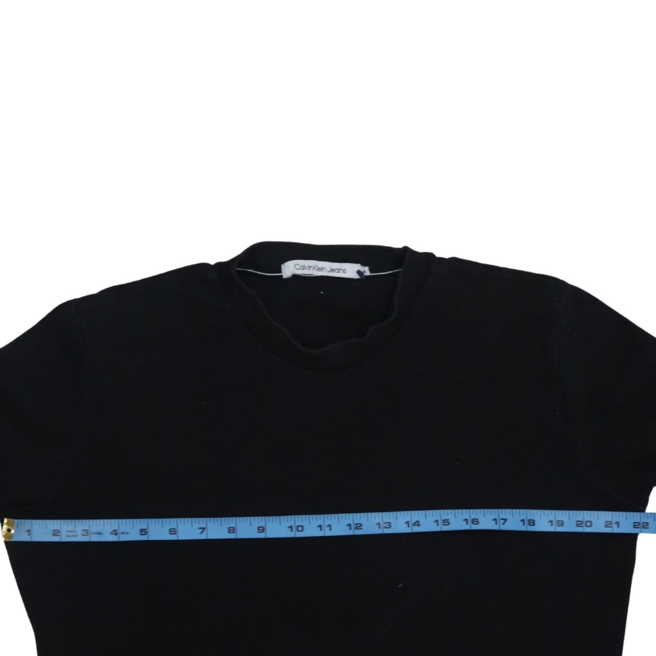 Calvin Klein Jeans Men's Black XL Crew Neck Pullover Sweatshirt