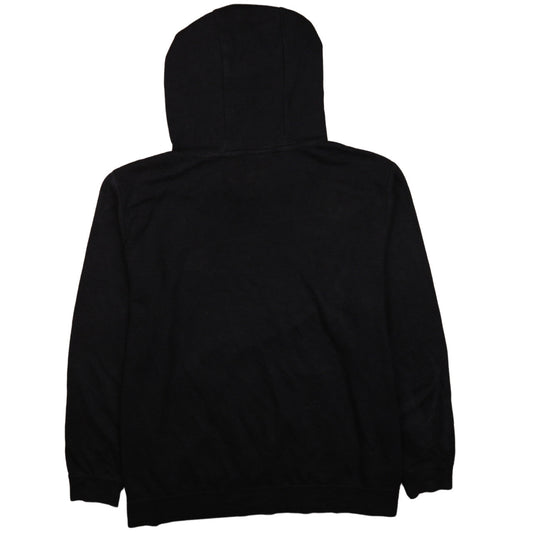 Nike Men's Black Pullover Hoodie 2XL Regular Fit Logo Fleece