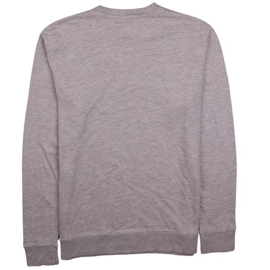 Champion Men's Grey Small Pullover Sweatshirt Embroidered Logo