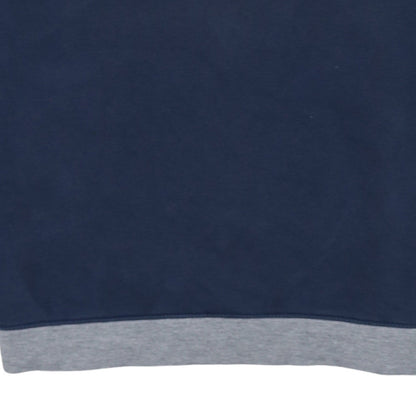 Nike Men Blue XL Pullover Sweatshirt Crew Neck Logo Fleece