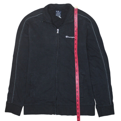 Champion Mens Black Full Zip Sweatshirt Jacket Medium Regular Fit